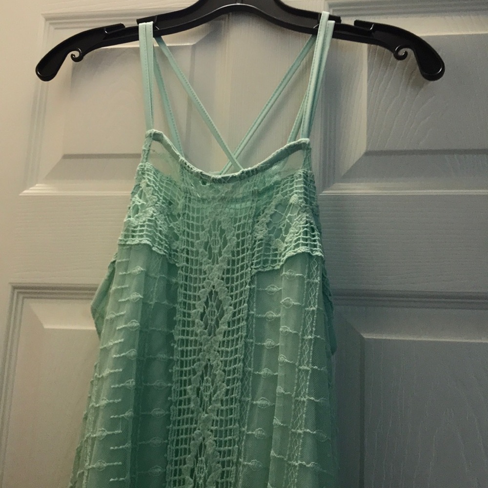 Aqua dress